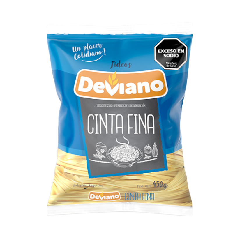 Fideos Cinta Fina x 450g